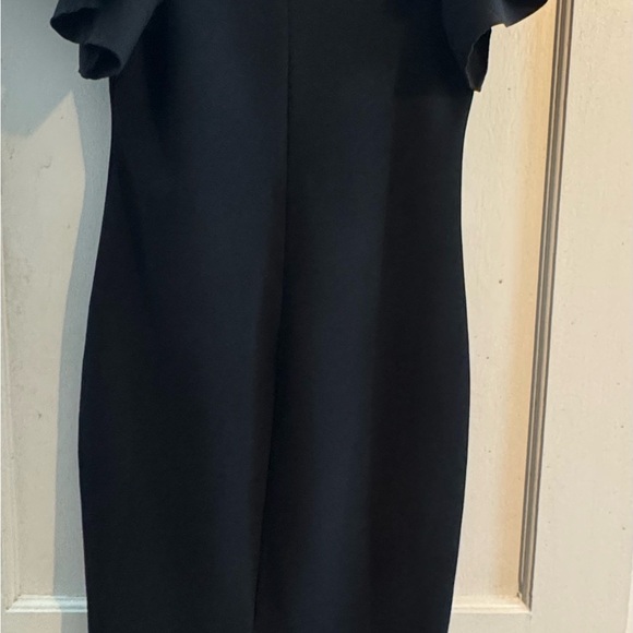 SHEIN Elegant Black Ruffle Sleeve Mini Dress - Picture 5 of 9